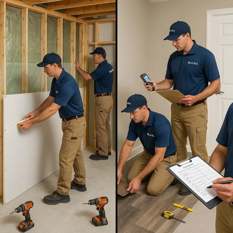 Repairs and Reconstruction process in Brown County, KS
