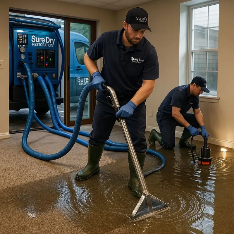 Water Extraction and Removal process in Brown County, KS